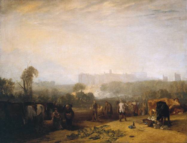 Ploughing up Turnips, Windsor” 1808-10 J M W Turner